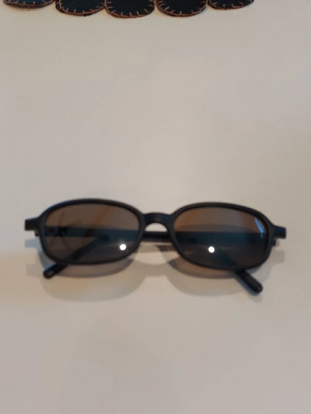 Vintage Frankie Sunglasses In Black & Olive